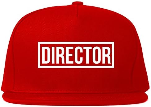 Diretor box snapback chapéu de boné