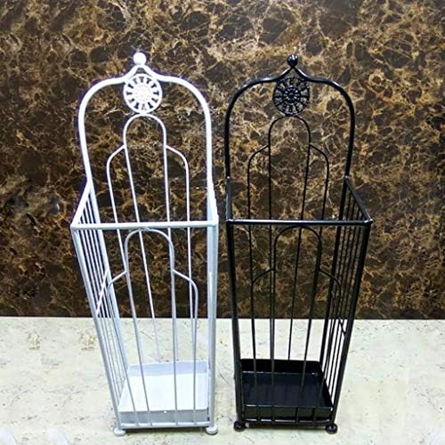 Liruxun Iron Umbrella Rack para casa e escritório deco, cesta de guarda -chuva de metal, armazenamento de entrada