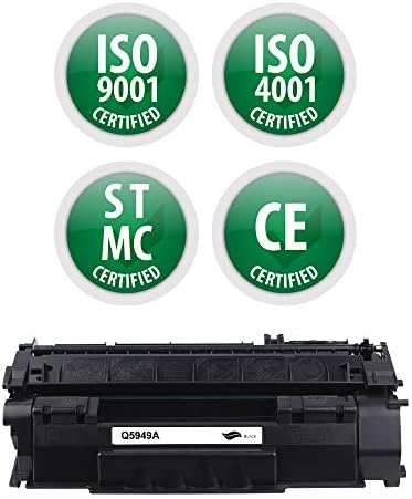 Ink & Toner Premium | Substituição de cartucho de toner re-fabricado para Q5949A-Cartucho de impressora a laser padrão compatível com Canon, HP