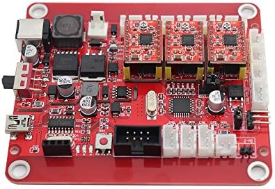 Rattmmotor CNC Controller Board 3 Eixo grbl USB Porta USB Placa de controle de máquina de gravura CNC para mini CNC Machine de