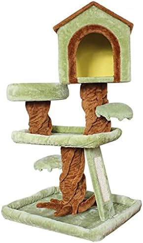 Torre da árvore de gato macia e delicada torre de gato gato gato quadro de gato plataforma de pular gato gato coluna