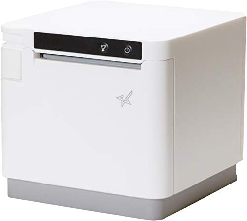 Star Micronics Mc-Print3 3 polegadas Ethernet / WLAN / Bluetooth / USB / Lightning Thermal POS POSTOR COM CloudPrnt, Cutter