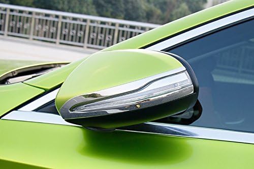 Eppar nova tampa de espelho protetora acaba 2pcs para Mercedes Benz E-Class Cabriolet 2017-2018