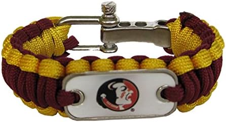 Florida State University Paracord Sobrevivência Pulseira