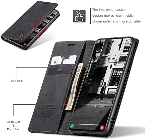Capa de capa do telefone celular Compatível com a capa de carteira de couro PU Premium PU Premium, capa de carteira