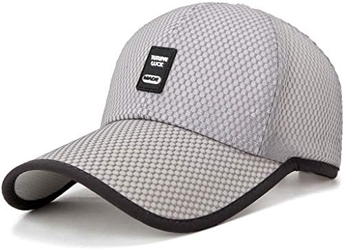 Proteção de iopqo unissex beisebol feminino ajustável pico de verão chap chap chapéu de homem de beisebol carrinho de guarda -chuva
