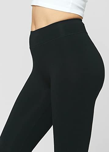 Leggings de algodão para mulheres - Capri - shorts - shorts - regulares e de tamanho normal