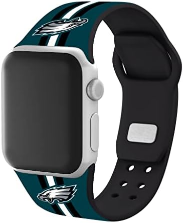 Time de jogo Philadelphia Eagles HD Watch Band compatível com Apple Watch