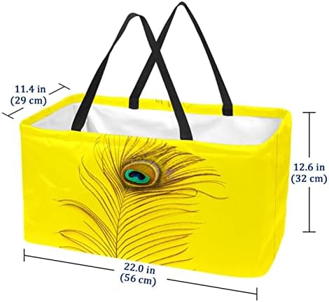 Cesta de compras reutilizáveis ​​lindas elegantes iridescentes portáteis dobráveis ​​piqueniques sacolas bolsas de cesta de lavanderia