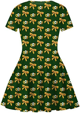 Vestido do dia de Dyguyth St. Patrick, vestido de camiseta