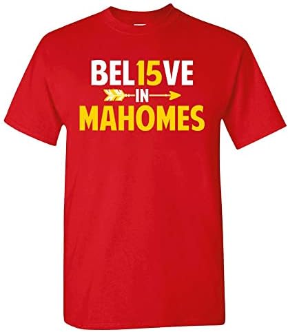 Acredite na camiseta de fãs de Mahomes Kansas City
