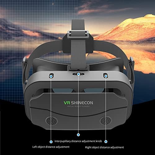 2022 Novos óculos de realidade virtual VR 3d, óculos digitais de capacete de realidade virtual 3D, experiência imersiva