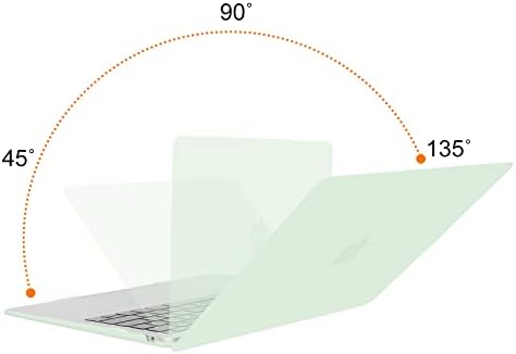 Mosis Compatível com MacBook Air 13 polegadas Caso 2022-2018 Liberação A2337 M1 A2179 A1932, capa dura de plástico e saco de manga