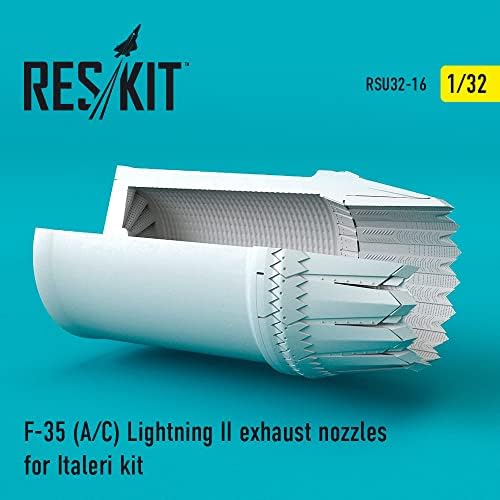 Reskit RSU32-0016-1/32 F-35 Lightning II Bicos de exaustão para o kit Italeri
