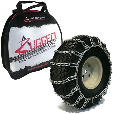 A ROP SHOP | Par de 2 cadeias de pneus de ligação 24x10.5x12, 24x13x12 para o Ártico CAT HDX e Bearcat ATV