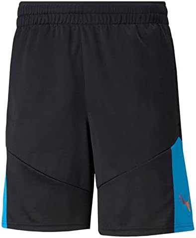 Puma masculino short individualfinal Tecnologia casual de conforto casual - preto