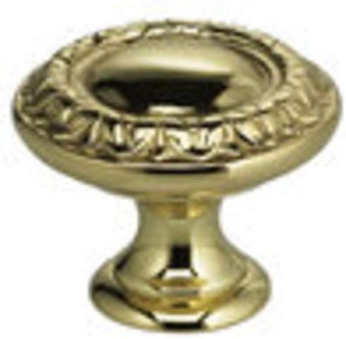 Ancontro de cogumelos ornamentados: Brass polidas, tamanho: 1,19 h x 1,19 w x 1 d