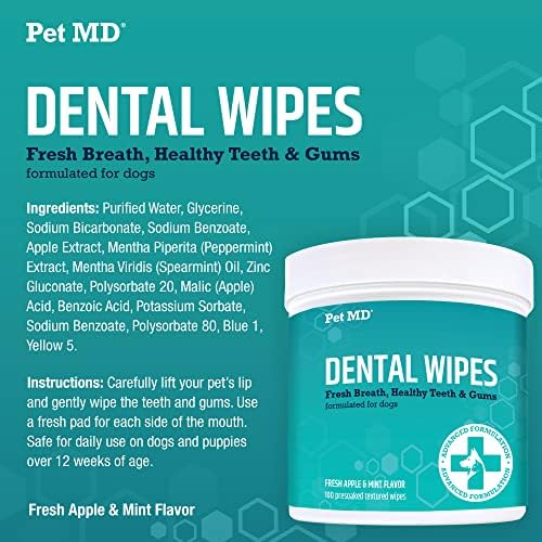 Pet MD Dental Wipes & Wipes