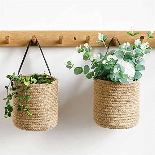 N/A` cesta de cesta de armazenamento cesta de corda de algodão com cesta de roupas de cesto de cesta de flores cesta