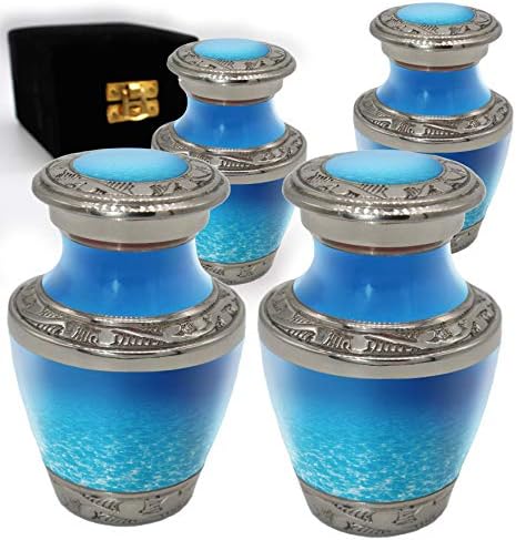 Urna oceânica - urnas de cremação para cinzas adultas grandes xl ou pequenas urnas para cinzas humanas fêmeas adultas e urnas