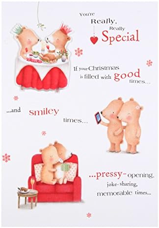 Helmark alguém com um cartão de natal especial 'Smiley Times'- Médio