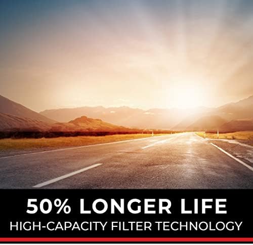 Filtro de ar do motor Specter Essentials por K & N: Premium, 50 % mais vida de vida: Fits Select 2005-2010 Dodge/Chrysler, Spa-2295
