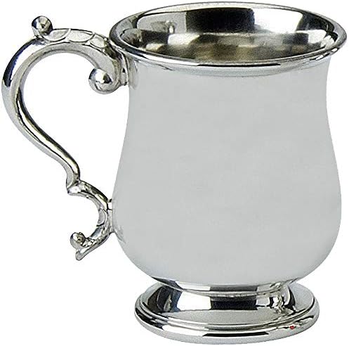 I LUV LTD 1PINT Tankard tanques escoceses de forma larga ornamentada maçaneta 1pt