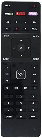Substituição M702I -B3 Controle remoto lateral duplo para Vizio TV - Compatível com XRT500 Vizio TV Remote Control