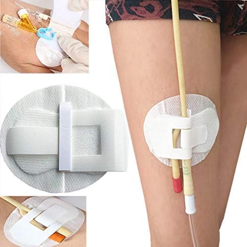 5pcs Cateter Estabilização Dispositivo de banda de banda de perna de banda de perna adesiva Cateter Tubador de tubo de porta