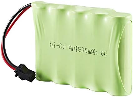 Cotchear 6V 1800mAh Ni-CD AA Bateria de Ultra Longa Tempo de Descarga SM Plugue Recarregável Bateria Pacacas Para Veículos