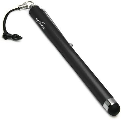 Caneta de caneta para panasonic toughpad fz -m1 - caneta capacitiva, caneta capacitiva de ponta de borracha para panasonic toughpad fz -m1 - jato preto