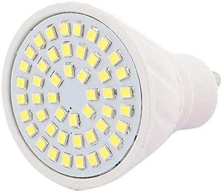 NOVO LON0167 GU10 SMD 2835 48 LEDS Lâmpada de lâmpada LED de economia de energia Plástico Branco AC 220V 4W (GU10 SMD 2835 48 LEDS ENERGI_E-LED-GLUHLAMPE AUS KUNSTSTOFF WEIß AC 220V 4W