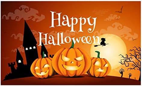 2022 New Halloween Decor de Halloween Favors 2022 Novas decorações de festa temáticas de Halloween bandeira de abóbora