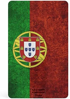 Bandeira portuguesa de português vintage design de cartão de crédito flash drive usb unidade flash drive personalizada