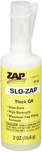 Tecnologia Pacer Slo-Zap Adesives, 2 oz