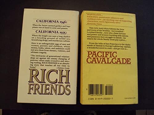2 PBS Rich Friends de Jacqueline Briskin; Cavalcade do Pacífico por Virginia Coffman