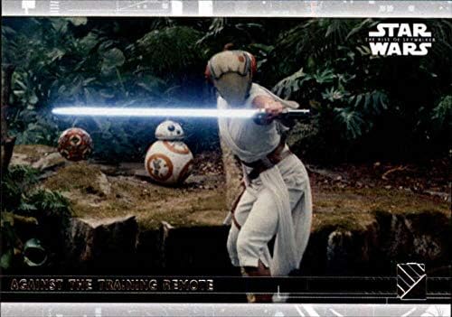 2020 Topps Star Wars The Rise of Skywalker Série 2#11 contra o Treinamento Remote Trading Card