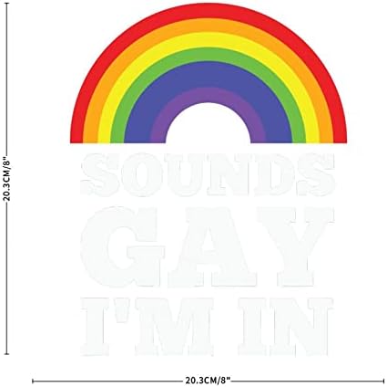 Soa gay, estou em adesivos de carros gays adesivos de orgulho gay decalque LGBT Rainbow Igualdade lésbica adesiva de