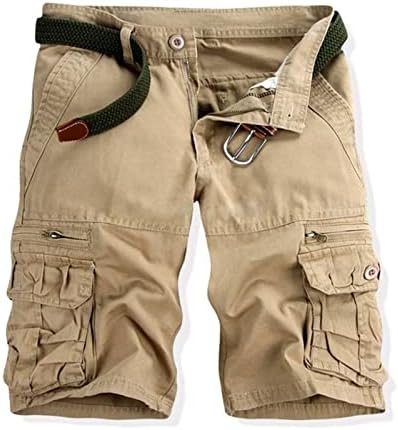 Shorts de carga para homens descontraídos, masculino de verão casual ao ar livre casual bolsos de macacão de macacão shorts de ferramentas