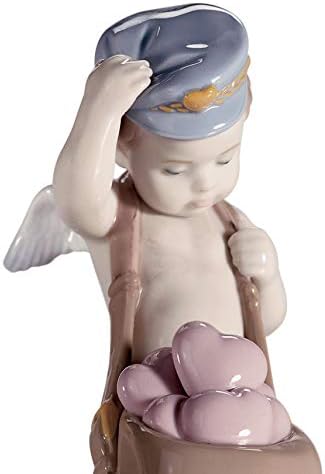 LLADRO LOVE LETRAS CUBIDO Feliz. Porcelana Little Angel Figura.