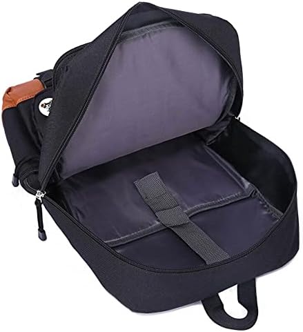 Anime Wanhongyue Os sete pecados capitais luminosos luminosas bolsas de mochila bolsa estudante bookbag laptop rucksack Daypack preto