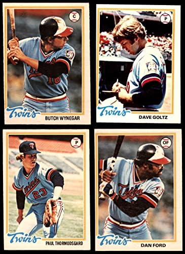 1978 O-Pee-Chee Minnesota Twins, perto da equipe, definiu o Minnesota Twins VG Twins