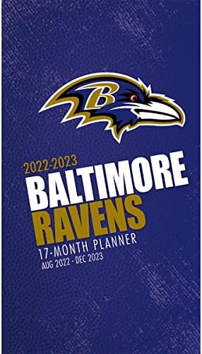 Turner Sports Baltimore Ravens 2022-23 Plont Planner de 17 meses