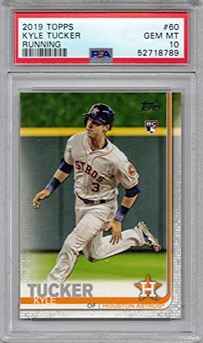 2019 Topps Baseball 60 Kyle Tucker ROOKIE CARTIDO PSA 10 GEM MINT