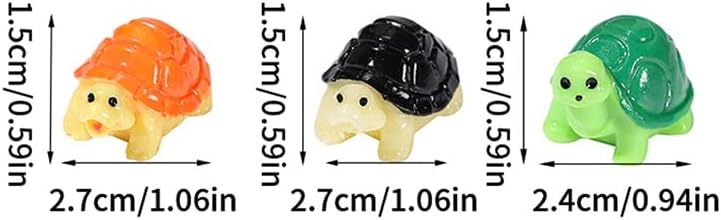 Tartaruga em miniatura de Tartaruga em miniatura de Fublazeze. Decoração da paisagem adulta/a criança
