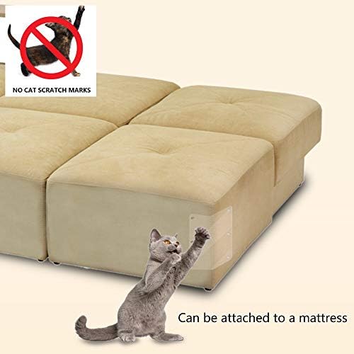 Evertrend 4pcs Couch Guard Cat Gato Ravitando Protetor de Protetor de tape