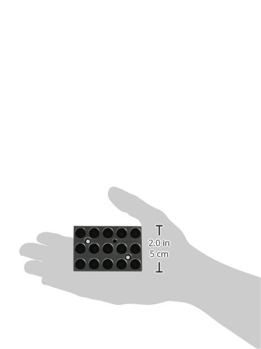 Bloqueio Scientific Bsh100-1520 de referência, 15 ml x 1,5 ml ou 2,0 ml de tubos de centrífuga, cônica