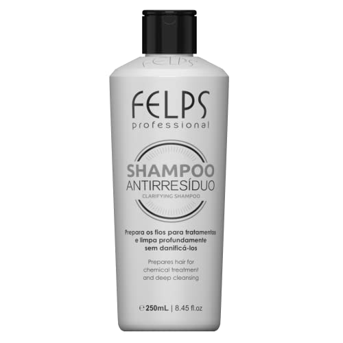 FELPS esclarecendo o shampoo pré-tratamento de limpeza profunda anti-residência-250ml/8,5 oz