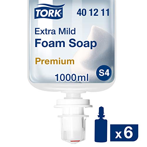 Dispensadores de cuidados com o sensor de intuição Tork - S4 + RECILL - SOAP EXTRO MULHO