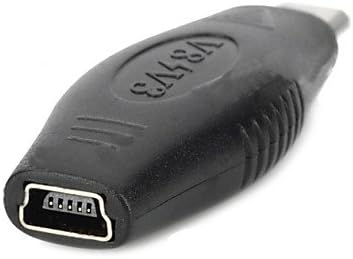 Micro USB Masculino para Mini Conversor de Adaptador Feminino USB